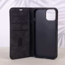 iLike Smart Suede case for iPhone 17 Pro Max 6,9" / iPhone 18 Pro Max 6,9 black