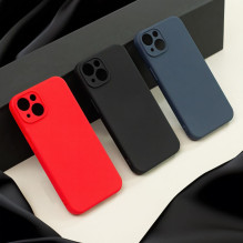 iLike Silicon Box case for iPhone 17 Pro 6,3" / iPhone 18 Pro 6,3" dark blue