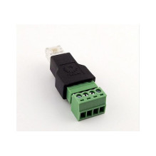 TK RJ11-Stecker, 6P4C-Terminalblock / Schraubkontakt *2er-Pack*