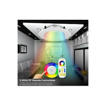 21 LED Panel Rund 6W RGB-WW ( RGB-CCT ) su Funk ir WLAN *Milight / Miboxer * 21 LED Panel Rund 6W RGB-WW ( RGB-CCT ) su Funk ir WLAN *Milight / Miboxer *