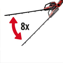 Koto genėjimo žirklės - EINHELL GP-HC 18 / 5020 Li T BL 3410970 Juoda, Raudona