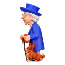 MINIX QUEEN ELIZABETH - QUEEN ELIZABETH II WITH CORGI
