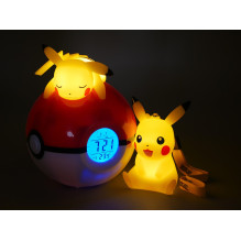 TF POKEMON LIGHT-UP ALARM CLOCK & PIKACHU 9CM TF POKEMON LIGHT-UP ALARM CLOCK & PIKACHU 9CM