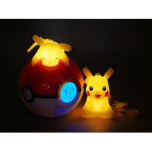 TF POKEMON LIGHT-UP ALARM CLOCK & PIKACHU 9CM TF POKEMON LIGHT-UP ALARM CLOCK & PIKACHU 9CM