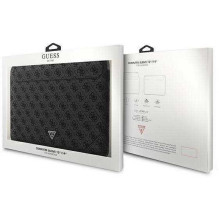 Guess PU 4G Triangle Metal Logo Computer Sleeve 16" Black