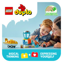 LEGO 10443 DUPLO Town Erster Besuch im Flughafen LEGO 10443 DUPLO Town Erster Besuch im Flughafen