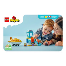 LEGO 10443 DUPLO Town Erster Besuch im Flughafen LEGO 10443 DUPLO Town Erster Besuch im Flughafen