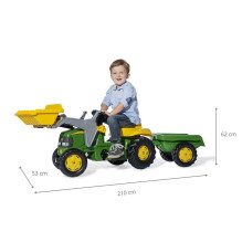 Rolly Toys Rolly Toys Rolly Toys rollyJunior Traktor Na Pedały John Deere 3-8 Lat