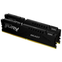 „Kingston FURY Beast Black“ 128 GB DDR5 5600 MHz DIMM KF556C36BBEK2-128 operatyvioji atmintis