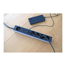 Brennenstuhl Steckdosenleiste 5f mit Schalter, 2xUSB,1xUSB C