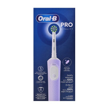 „Oral-B Vitality Pro“ besisukantis dantų šepetėlis suaugusiems, violetinis „Oral-B Vitality Pro“ besisukantis dantų šepetėlis suaugusiems, violetinis