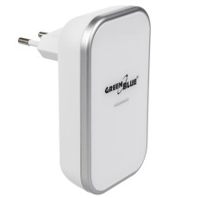 GreenBlue GB157 W Kinetic Battery-free Wireless Door Bell, Melodies, White, Range up to 200m, IP44 GreenBlue GB157 W Kinetic Battery-free Wireless Door Bell, Melodies, White, Range up to 200m, IP44