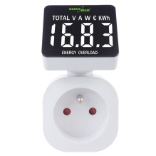 GreenBlue energy meter, wattmeter, 16A, max. 3680W, sub-memory, GB620 E GreenBlue energy meter, wattmeter, 16A, max. 3680W, sub-memory, GB620 E