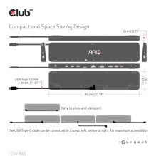 Station / replicator Club 3D USB-C (CSV-1565)