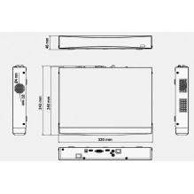 IP recorder NT-NVR760H-H1