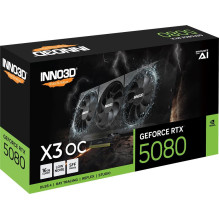 INNO3D GeForce RTX 5080 X3 OC 16GB Grafikkarte 3xDP / HDMI INNO3D GeForce RTX 5080 X3 OC 16GB Grafikkarte 3xDP / HDMI