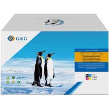 Toner cartridge GG GG NT-PH203UBK / UC / UM / UY-B-V5-4-S1 4 pcs. Replacement set Purple, Cyan, Yellow, Black Toner cartridge GG GG NT-PH203UBK / UC / UM / UY-B-V5-4-S1 4 pcs. Replacement set Purple, Cyan, Yellow, Black