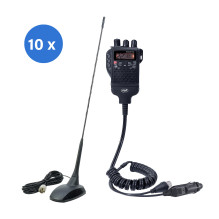Bax with 10 pieces CB radio...