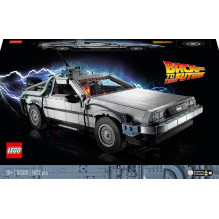 Konstruktorius LEGO® Icons Atgal į ateitį: laiko mašina