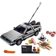 Konstruktorius LEGO® Icons Atgal į ateitį: laiko mašina