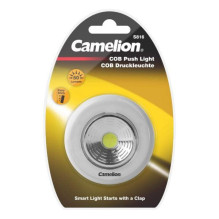 Stick-on lamp Camelion COB, 50lm, 3 x AAA