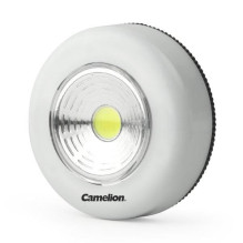 Šviestuvas priklijuojamas Camelion COB, 50lm, 3 x AAA Šviestuvas priklijuojamas Camelion COB, 50lm, 3 x AAA