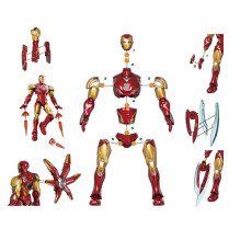 Collectible Figure - BLOKEES Marvel Infinity Saga DX Iron Man MK85 134 mm Multicolor ABS Collectible Figure - BLOKEES Marvel Infinity Saga DX Iron Man MK85 134 mm Multicolor ABS