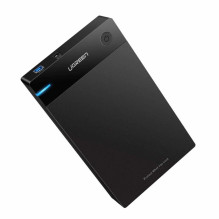 Kietojo disko korpusas Ugreen US221 USB3.0 2.5'' HDD / SSD juodas (30847)