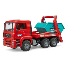 BRUDER MAN TGA skip container truck