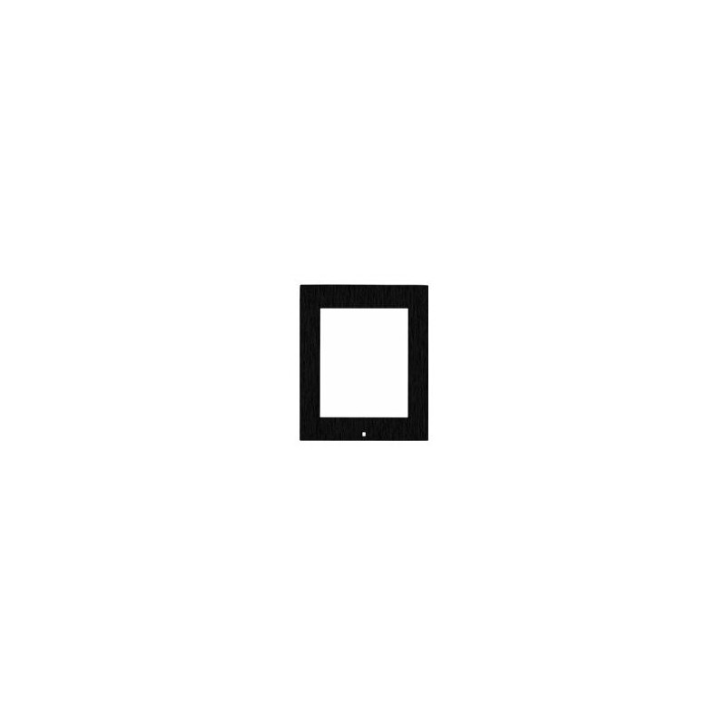 Entrance panel 2N Verso - 1 module - surface mounting / frame - Black