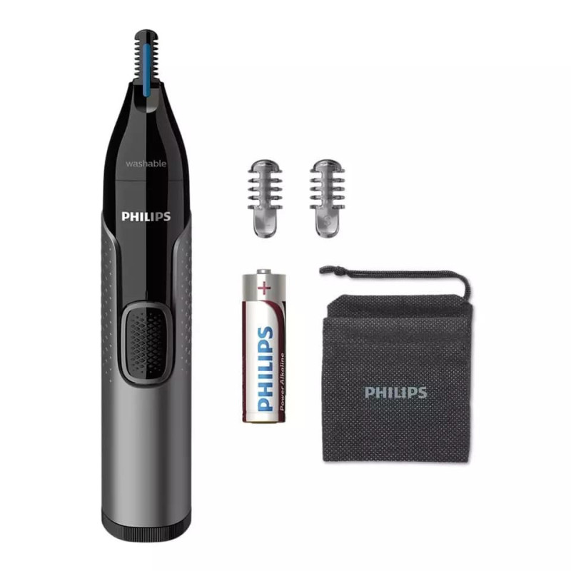 Philips 3000 series Nose Trimmer Series 3000 NT3650 / 16 Washable nose ear and eyebrow trimmer with 2 combs