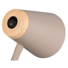PONGO LED TABLE LAMP WARM BEIGE