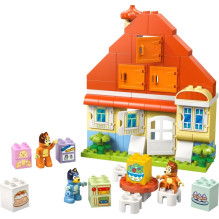 Žaislų Rinkinys - LEGO BLUEY 10459 Šeimos Namas su Atminties Žaidimu, 83 Elementai, 3 Minifigūrėlės Žaislų Rinkinys - LEGO BLUEY 10459 Šeimos Namas su Atminties Žaidimu, 83 Elementai, 3 Minifigūrėlės