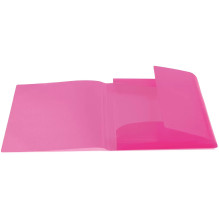 19517 - A3 - Polypropylen (PP) - Pink - 3 Taschen - Gummiband - 1 Stück(e)