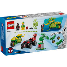 Konstruktorius - LEGO MARVEL 11198 Spin ir Elektro Dinosauro Transporto Priemonės Persekiojimas 124 vnt. Konstruktorius - LEGO MARVEL 11198 Spin ir Elektro Dinosauro Transporto Priemonės Persekiojimas 124 vnt.