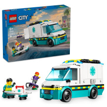 Konstruktorius - LEGO CITY 60451 Greitosios Pagalbos Automobilis 184 Dalis 5+ Amžius
