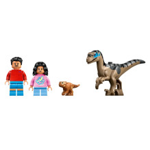 Toy Set - LEGO JURASSIC WORLD 76972 Raptor Off-Road Escape 285 Pieces