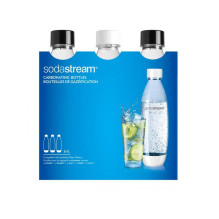 Kitchen Tool Set - SodaStream PET Bottle Fuse 1L (3 Bottles) Black