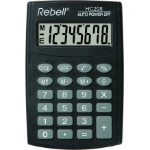 Rebell HC208 juodas