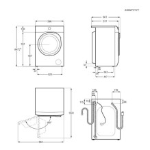Skalbyklė ELECTROLUX EW7F3494FQE