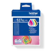 Brother Ink Cartridge LC-527XLVAL Multipack (1x BK / C / M / Y each) Brother Ink Cartridge LC-527XLVAL Multipack (1x BK / C / M / Y each)