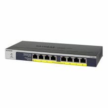 NETGEAR GS108PP PoE Switch 8 Port Gigabit Ethernet LAN Switch mit 8x PoE+ 123W (Plug-and-Play Netzwerk Switch PoE, lüfte NETGEAR GS108PP PoE Switch 8 Port Gigabit Ethernet LAN Switch mit 8x PoE+ 123W (Plug-and-Play Netzwerk Switch PoE, lüfte