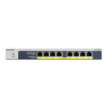 NETGEAR GS108PP PoE Switch 8 Port Gigabit Ethernet LAN Switch mit 8x PoE+ 123W (Plug-and-Play Netzwerk Switch PoE, lüfte NETGEAR GS108PP PoE Switch 8 Port Gigabit Ethernet LAN Switch mit 8x PoE+ 123W (Plug-and-Play Netzwerk Switch PoE, lüfte