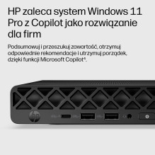 HP EliteDesk 8 Mini G2i AI Ultra 5 322 16GB DDR5 5600 SSD512 Intel Graphics W11Pro 3Y OnSite HP EliteDesk 8 Mini G2i AI Ultra 5 322 16GB DDR5 5600 SSD512 Intel Graphics W11Pro 3Y OnSite