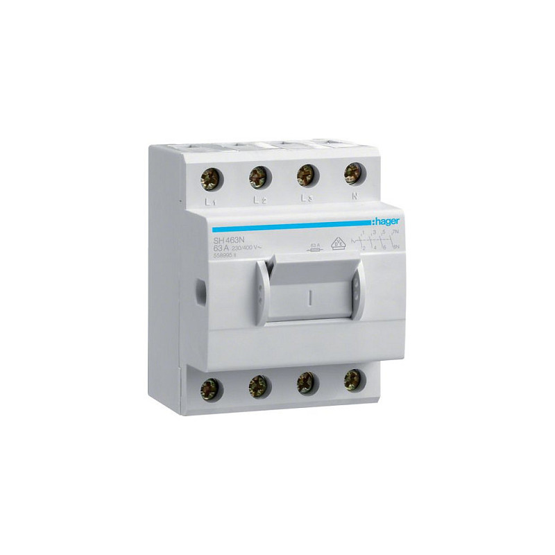 Hager SH463N grandinės pertraukiklis