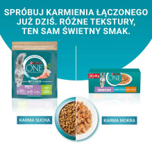 PURINA One Sensitive Box - wet cat food - 60x85g