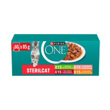 PURINA One Sterilcat Box - wet cat food - 60x85g PURINA One Sterilcat Box - wet cat food - 60x85g