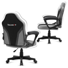 Gaming chair for children Huzaro HZ-Ranger 1.0 Gray Mesh, gray and black Gaming chair for children Huzaro HZ-Ranger 1.0 Gray Mesh, gray and black