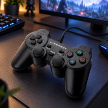 Esperanza EGG107K Gaming Controller Gamepad PC,Playstation 3 Analogue / Digital USB 2.0 Black Esperanza EGG107K Gaming Controller Gamepad PC,Playstation 3 Analogue / Digital USB 2.0 Black