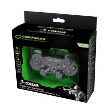 Esperanza EG106 Gaming Controller Joystick PC,Playstation 2,Playstation 3 Analogue / Digital USB 2.0 Black Esperanza EG106 Gaming Controller Joystick PC,Playstation 2,Playstation 3 Analogue / Digital USB 2.0 Black